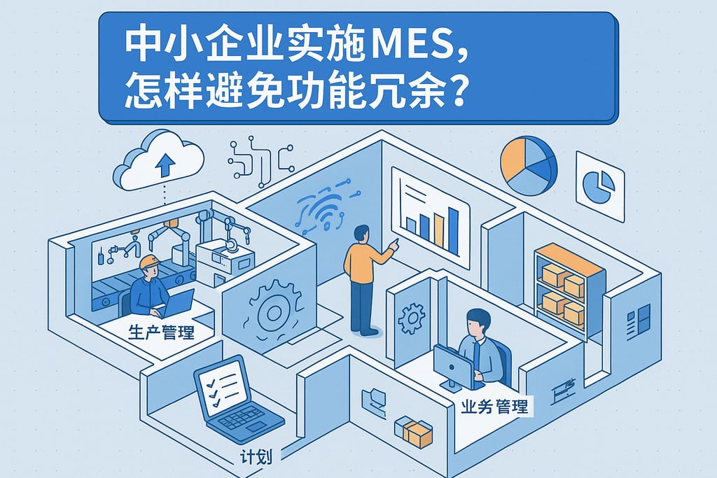 中小企业实施 MES，怎样避免功能冗余？